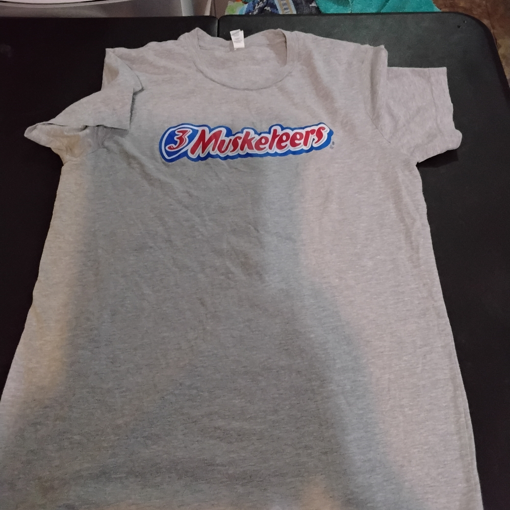 3 Musketeers Gray T-Shirt